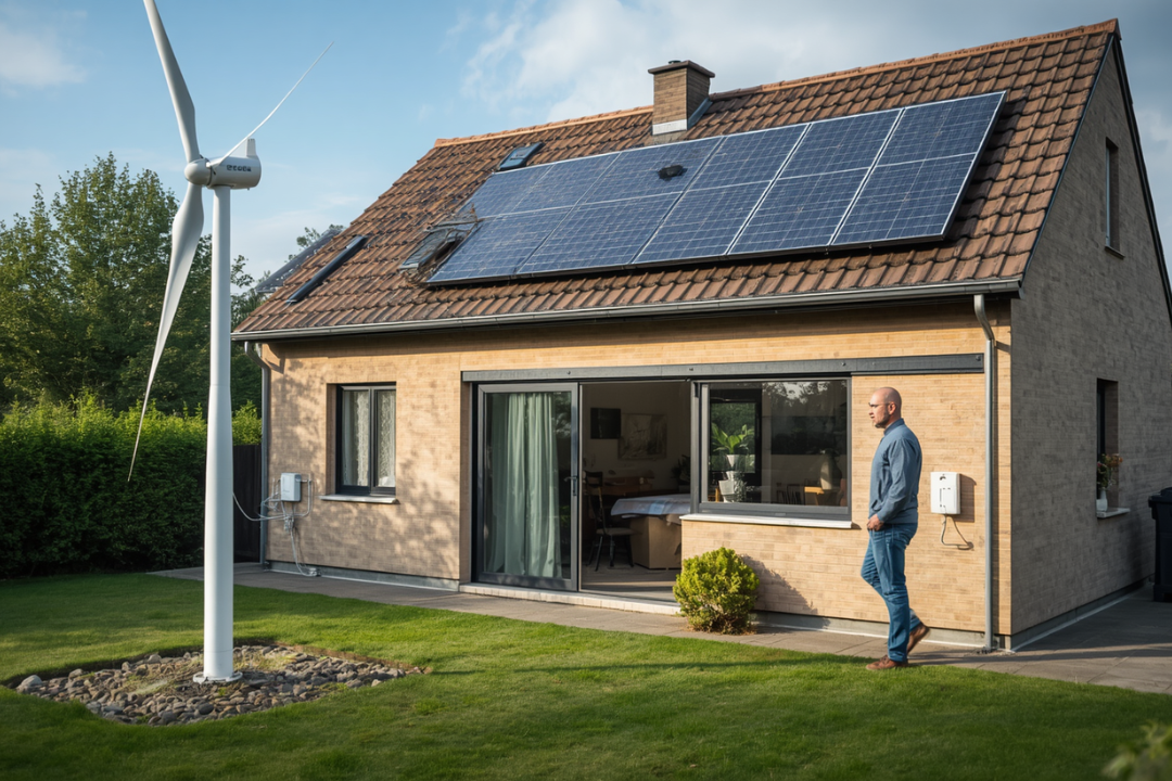 Éolienne domestique : rendement réel et réglementation